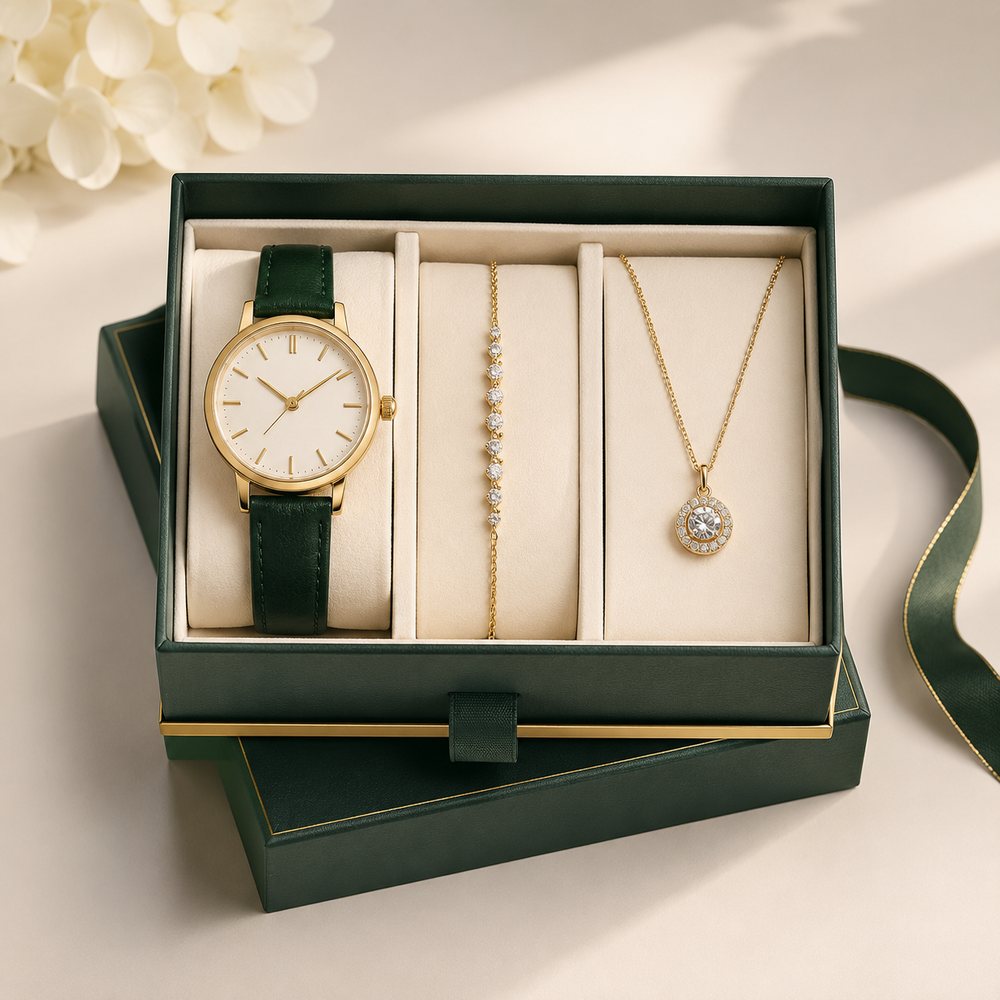 Coffret Prestige Montre & Bijoux