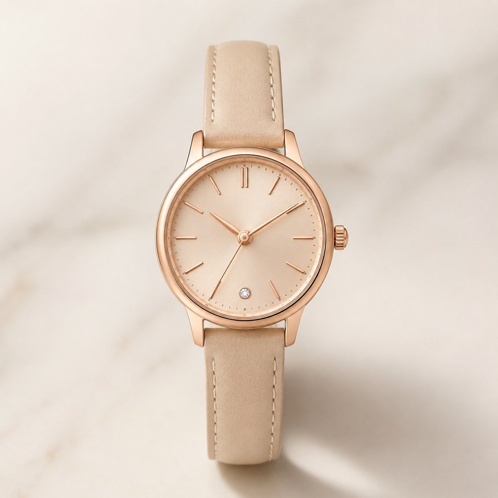 Montre Rose Lumière